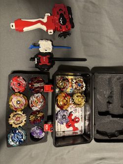 Huge Beyblade Lot box