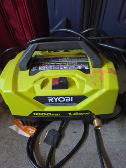 Ryobi 1800 PSI Electric Pressure Washer