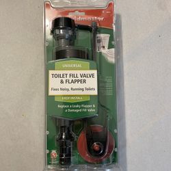 Fluidmaster Universal Toilet Fill Valve & Flapper Repair Kit 400CR