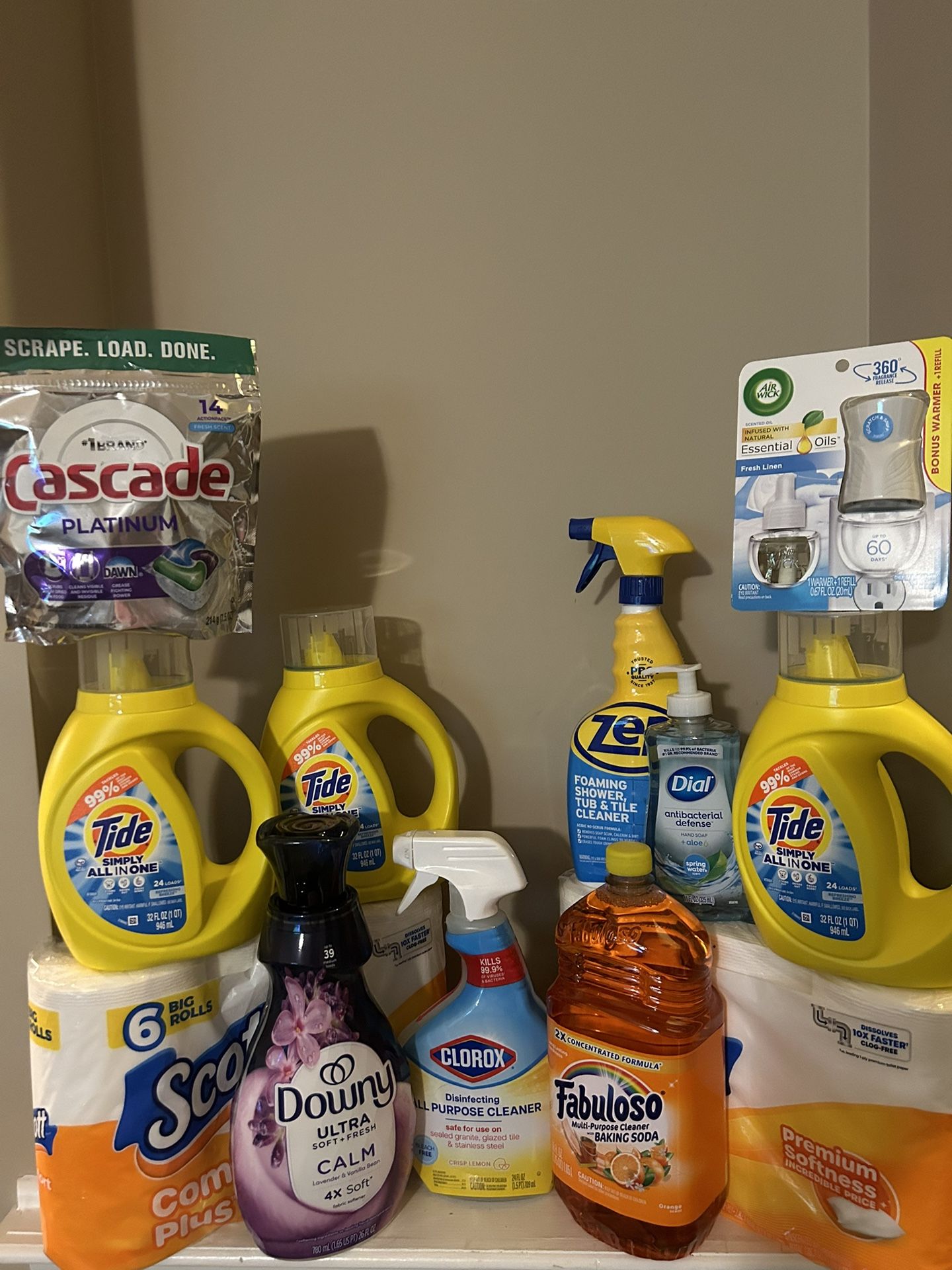 Household Bundle Tide Simply/Scott/Fabuloso