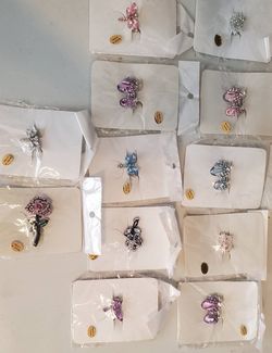 Assorted Small Brooches
