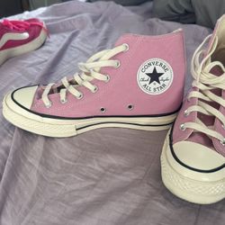 Hightop Converse Light Pink