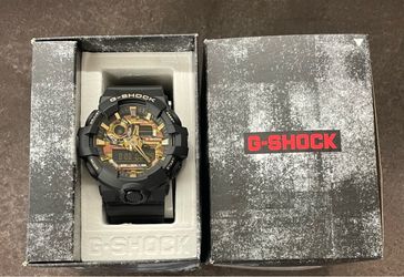 Casio G-Shock GA-700CE Gold Watch – Brand New in Box