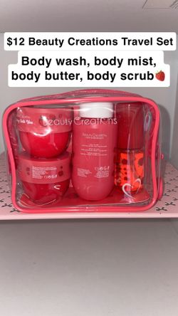 Beauty creations travel set $12