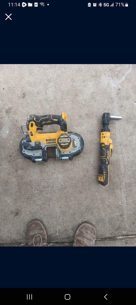 Dewalt Bandsaw/wrench