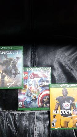 TitanFall 2,Lego avengers and madden 19