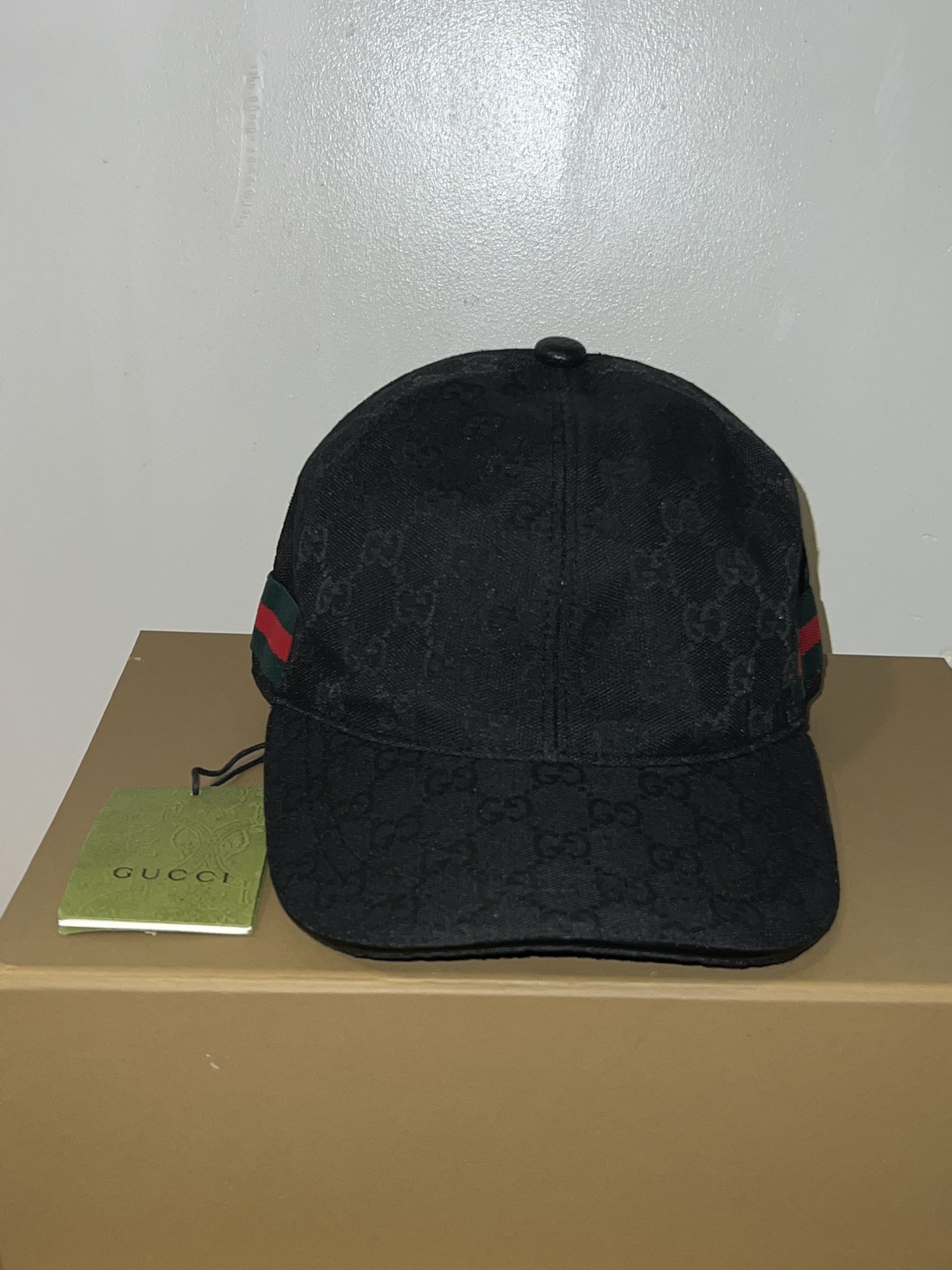 Gucci Web Black Green Men’s Size Large Brand New