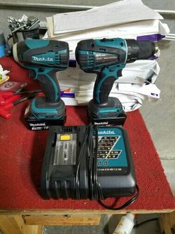 18v Makita drill set