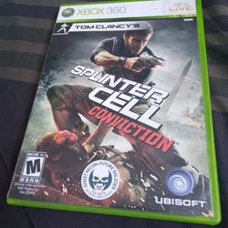 Splinter Cell Conviction For Xbox 360
