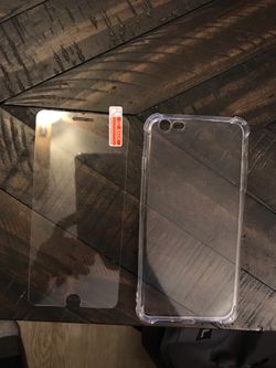 iPhone 6 case and tempered glass combo