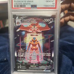 2023 Pokemon swsh FA/DEOXYS VMAX