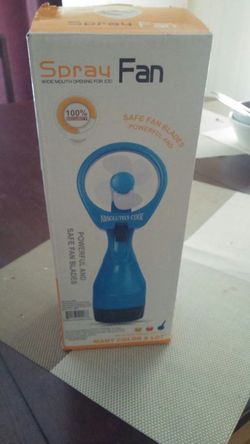 Spray fan