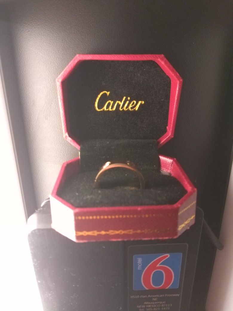 Cartier Rose Gold Ring