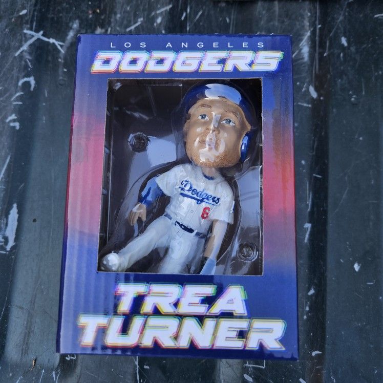 Trea Turner Dodgers Sga Bobblehead