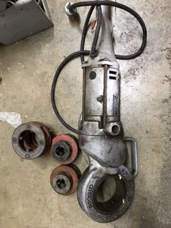 Ridgid 700 rigid pony pipe threader