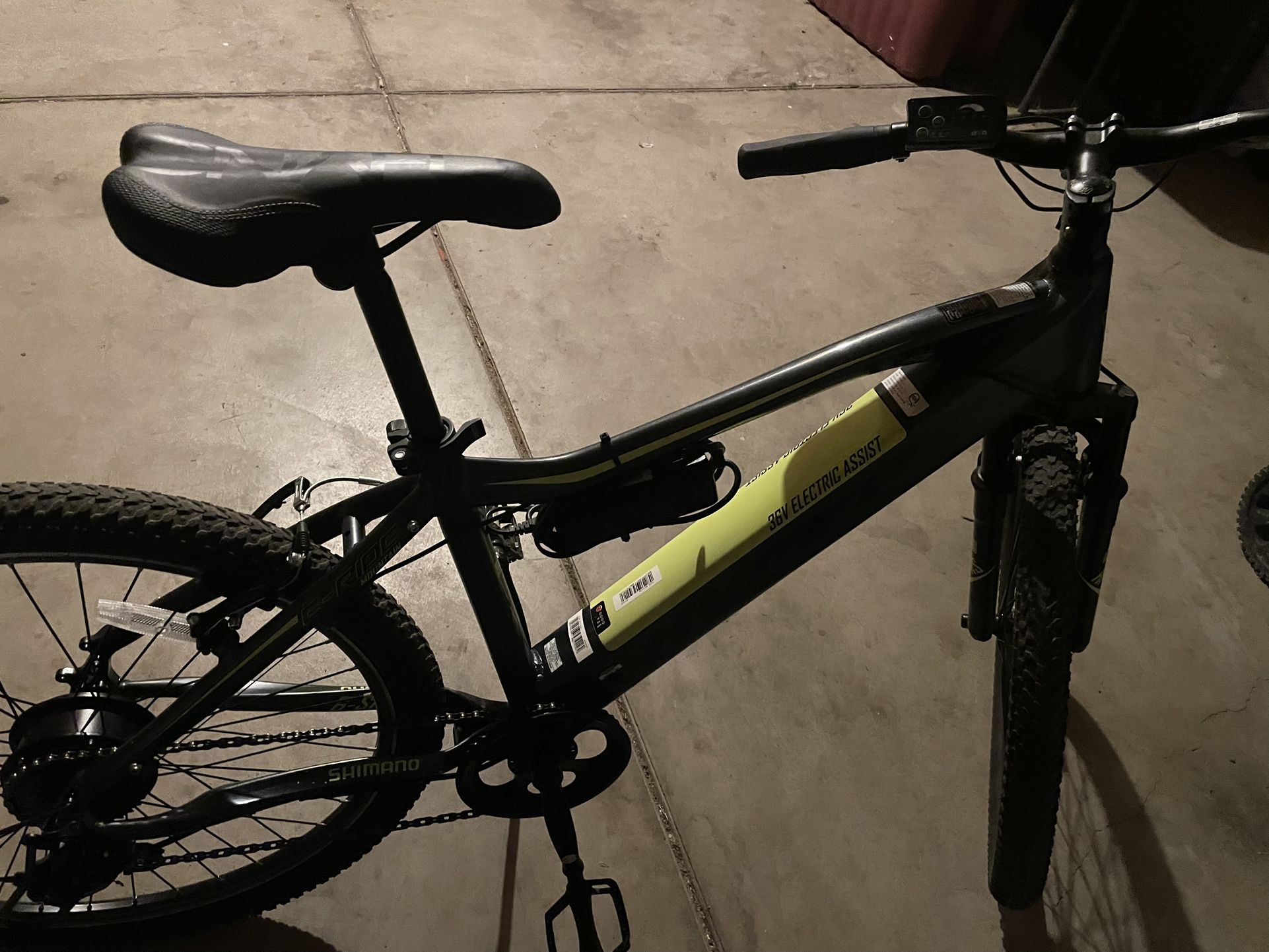 Electric Assist Bike.  Fun And Fast