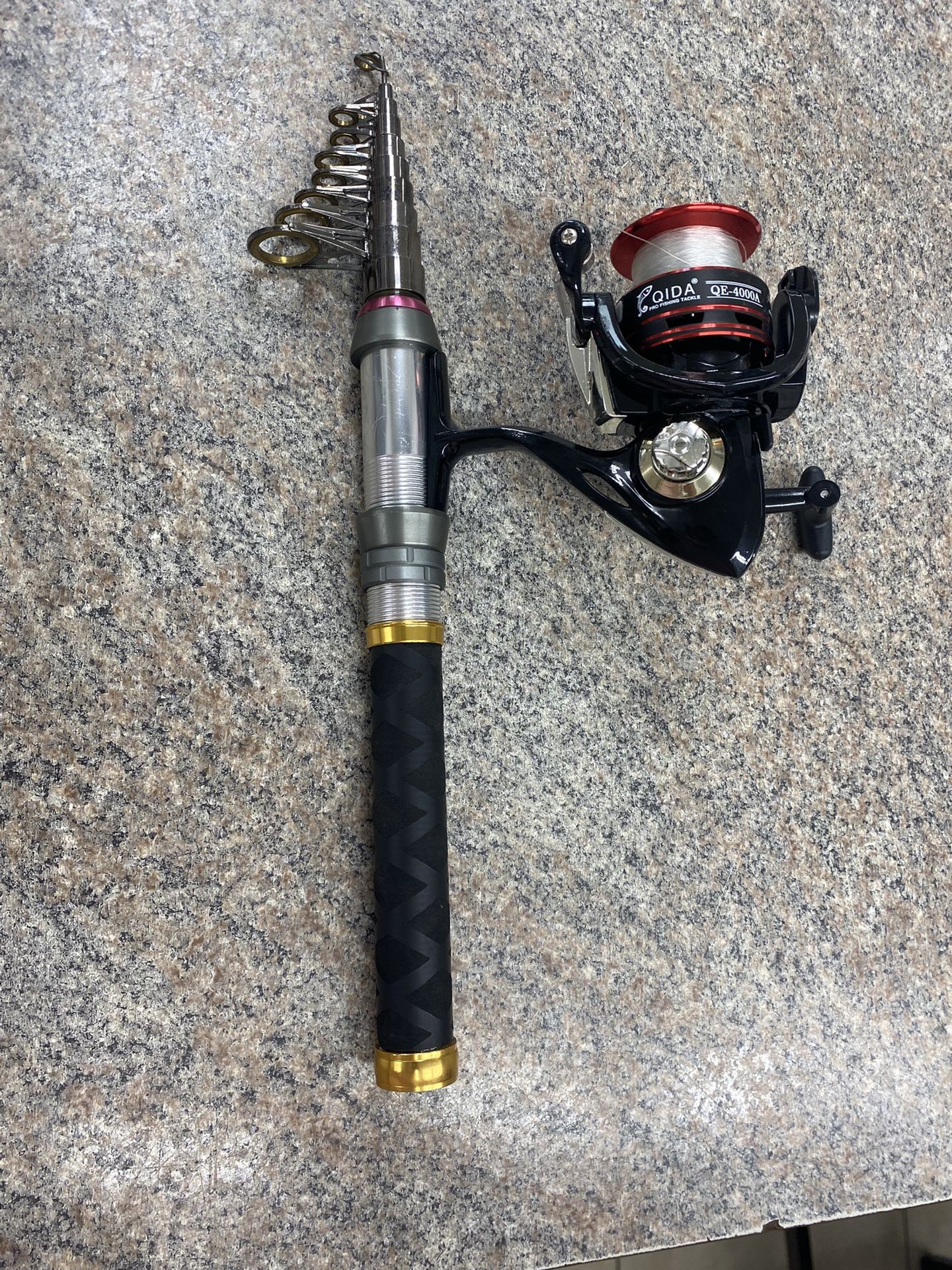 Yong Fishing Rod With QIDA QE-4000A Reel