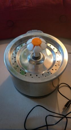 Stainless steel pet fountain