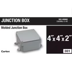 Junction Box 4”x4”x2” 