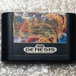 Sega Genesis - Alien Storm (Tested & Working) - AlienStorm Video Game