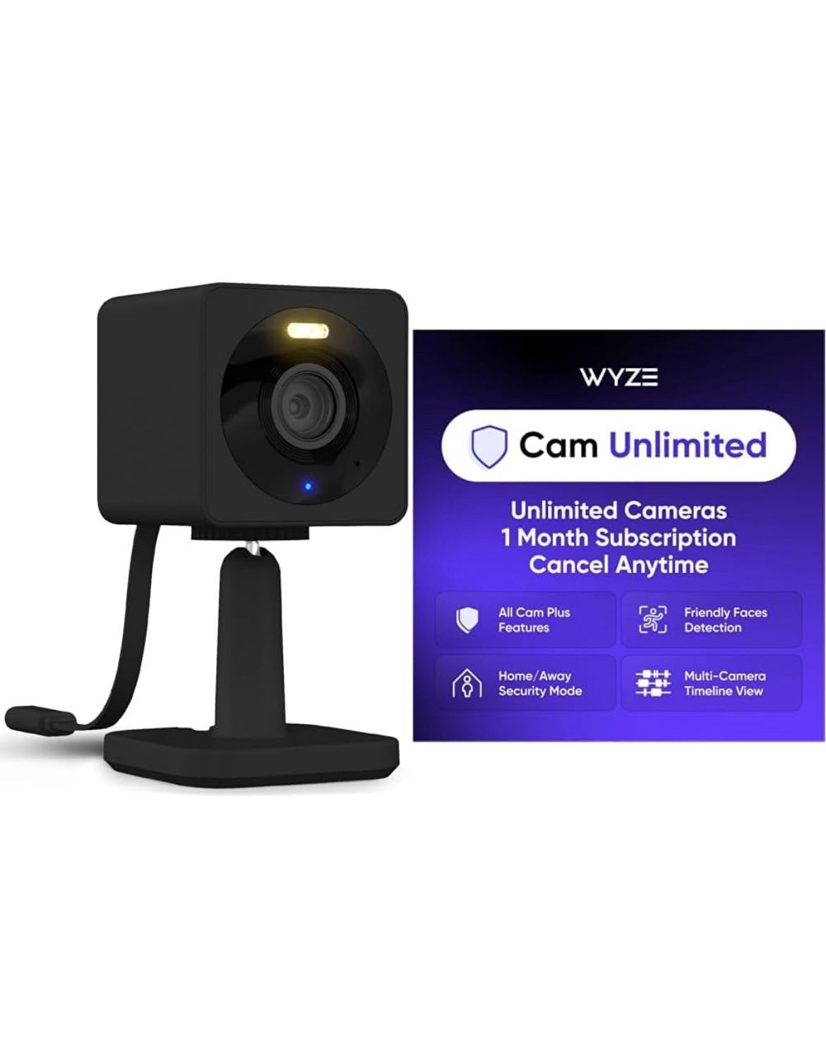OG Black 2-Pack Cam Unlimited Monthly, Covers Unlimited Cameras