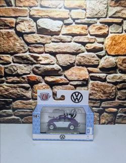 M2 VW Volkswagen Beetle / Beetle DeLuxe USA 1956  Purple