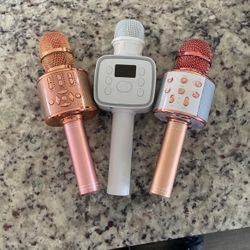 Chargable Microphones