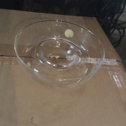 Princess House. Chip And Dipp. Set Uno Grande Y 4 Chicos Set.