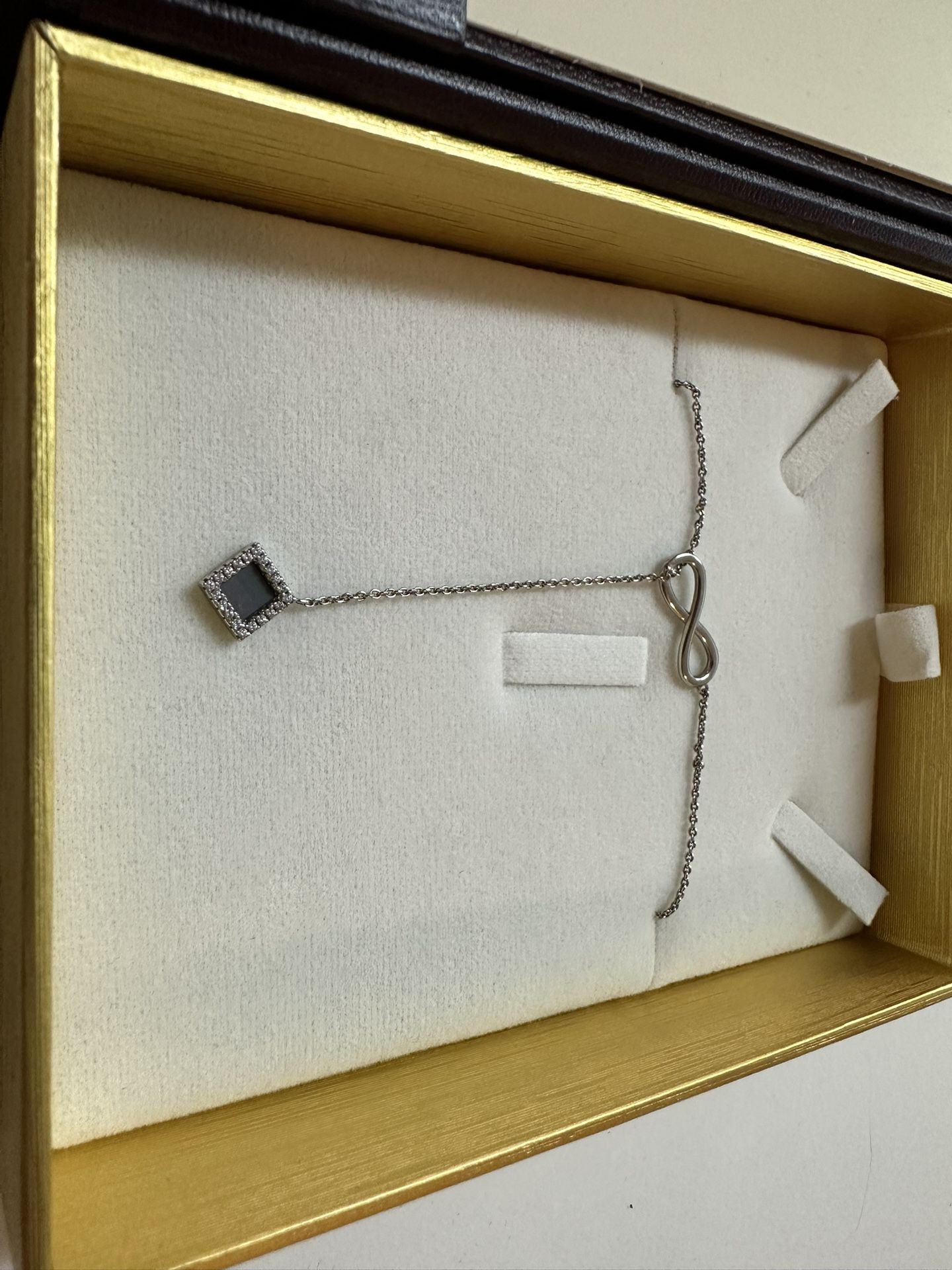 Tanaor Infinity Necklace - Nano Technology Entire Bible Engraved