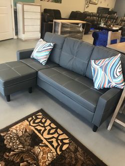 New sectional gray color