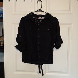 Black Button Down Shirt