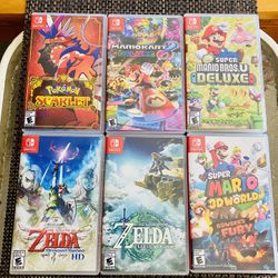 Nintendo Switch Games 40 Each