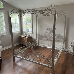 Cal King Wrought Iron Bed Frame