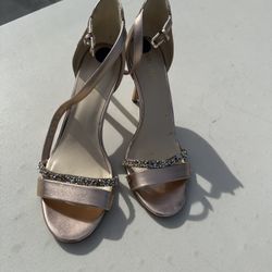 Rose Gold Heels Size 8 1/2