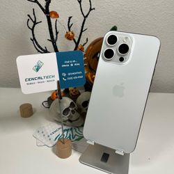 iPhone 15 Pro Max 256gb Unlocked 82% 🔋Health in Excellent 8/10 Condition #0663