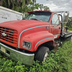 1998 Chevrolet C6500 Jerr-Dan Rollback Tow Truck – CAT Diesel – 69K Miles