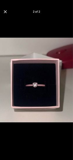 Pandora Pink Heart Ring