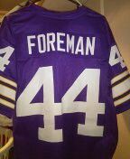 Brand new ALL sewn numbers and letters Chuck foreman football jersey excellent condition size large $55 O.B.O