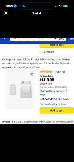 Washer Dryer Set