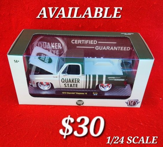 QUAKER STATE M2 MACHINES COLLECTIBLE DIECAST METAL TRUCK