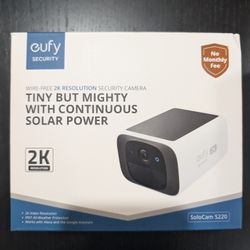 Brand New Eufy SoloCam S220 Security Camera