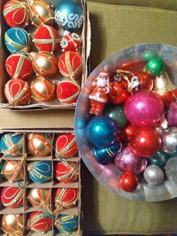 Vintage Christmas Ornaments And Decorations