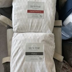 South Point Home Fashions Microfiber 4-piece Sheet Set. Twin And Full. New