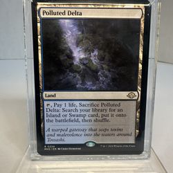 Magic The Gathering- Polluted Delta