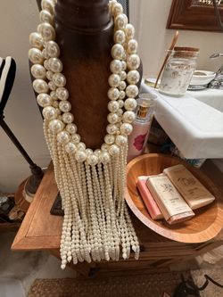Faux Pearl Necklace