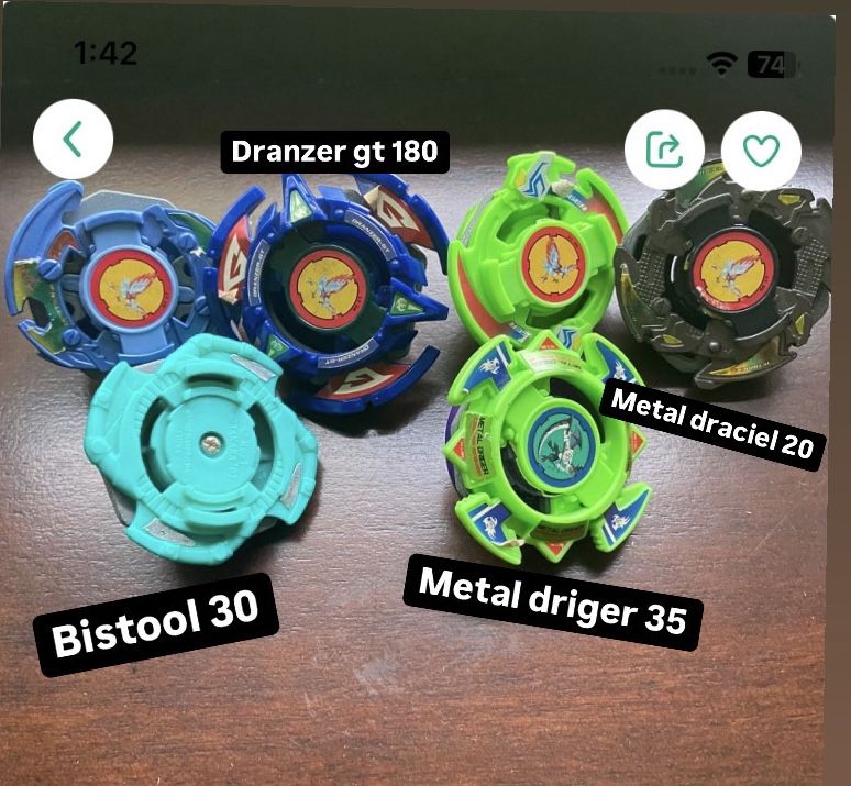 Original Beyblade 2003 Collection Individual Beys