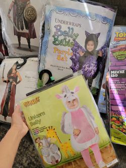 Unicorn And Bat Costumes