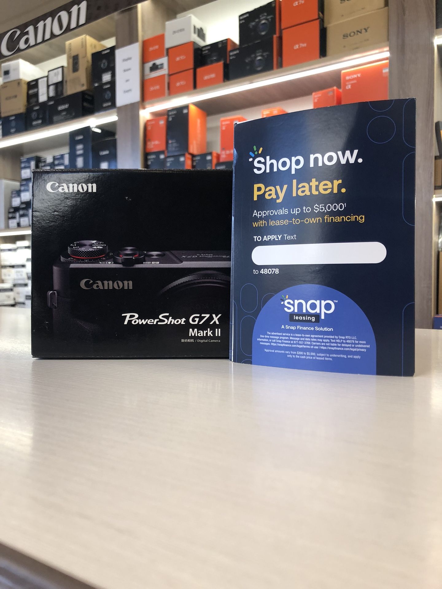 Canon PowerShot G7 X Mark II Camera (Located In Downey, CA)