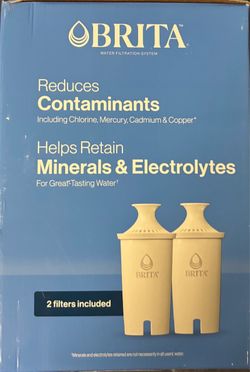 Brita Water Filter Replacement Cartridges 2-Pack