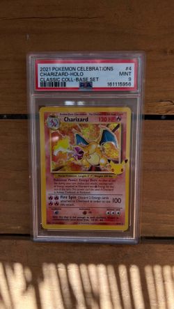 PSA 9 Charizard Holo Celebrations Classic Collection